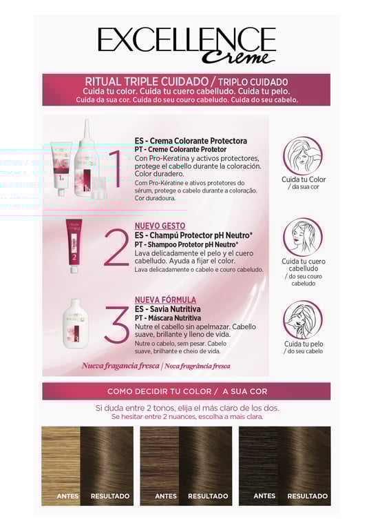 Excellence Creme #5 Castaño Claro de L'Oreal Paris