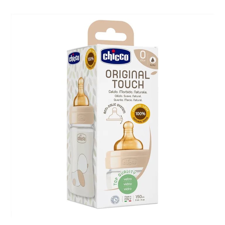 Gläserne Babyflasche Original Touch 0M+