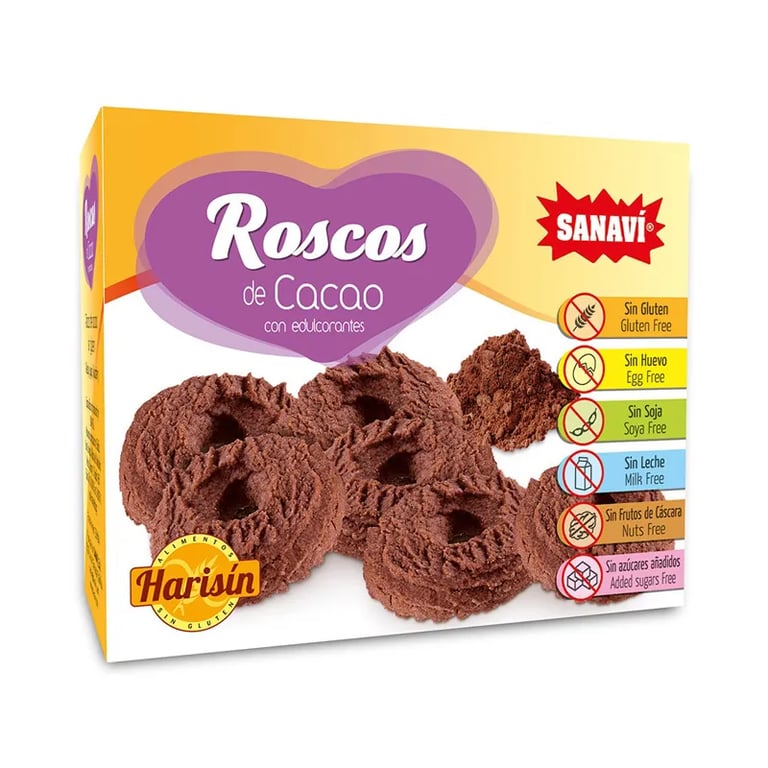 Roscos De Cacao Sin Gluten