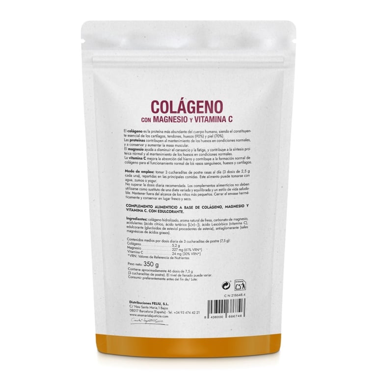 Collagène Magnésium + Vitamine C - imagen 8 de 16