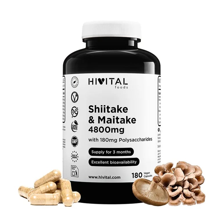 Shiitake & Maitake 4800 mg