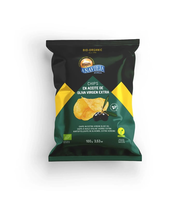 Chips Huile Olive Vierge Extra Bio