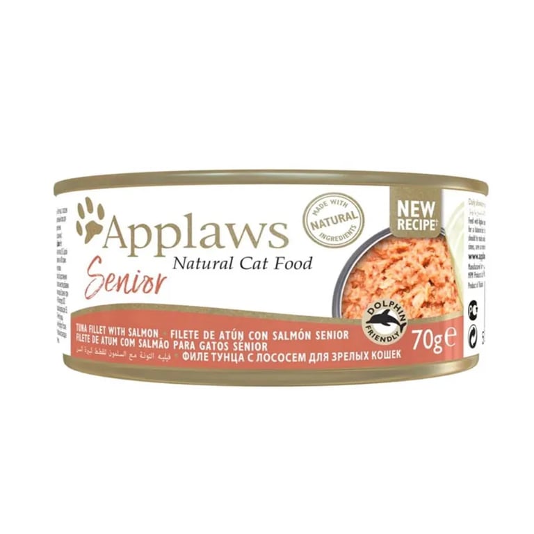 Cat Senior Scatola Tonno e Salmone