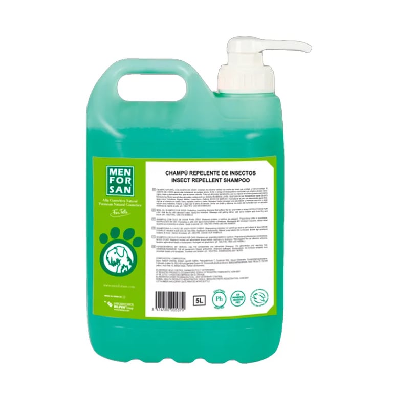 Champú Perro Repelente Con Citronela