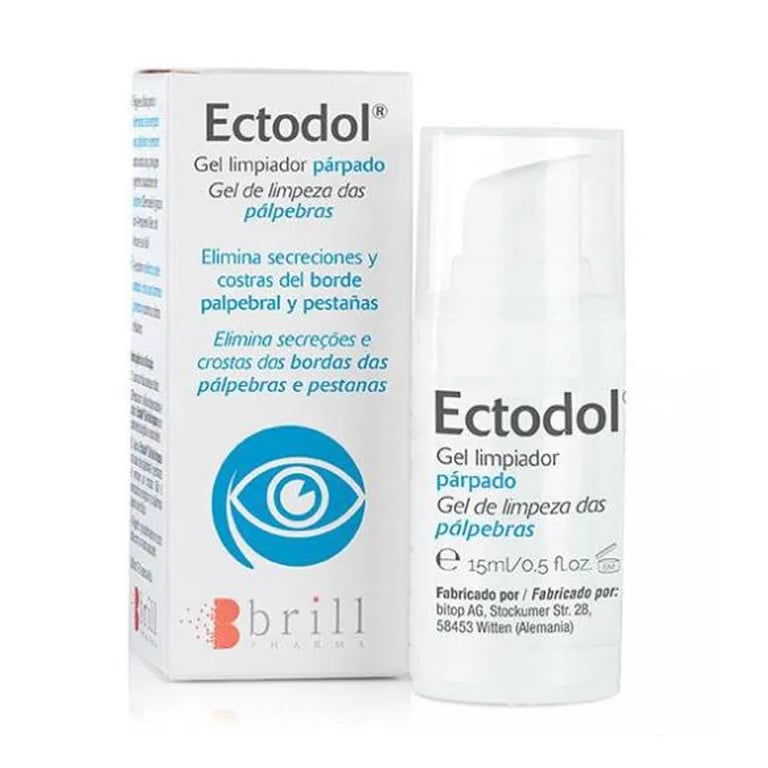 ECTODOL GEL LIMPIADOR PÁRPADOS