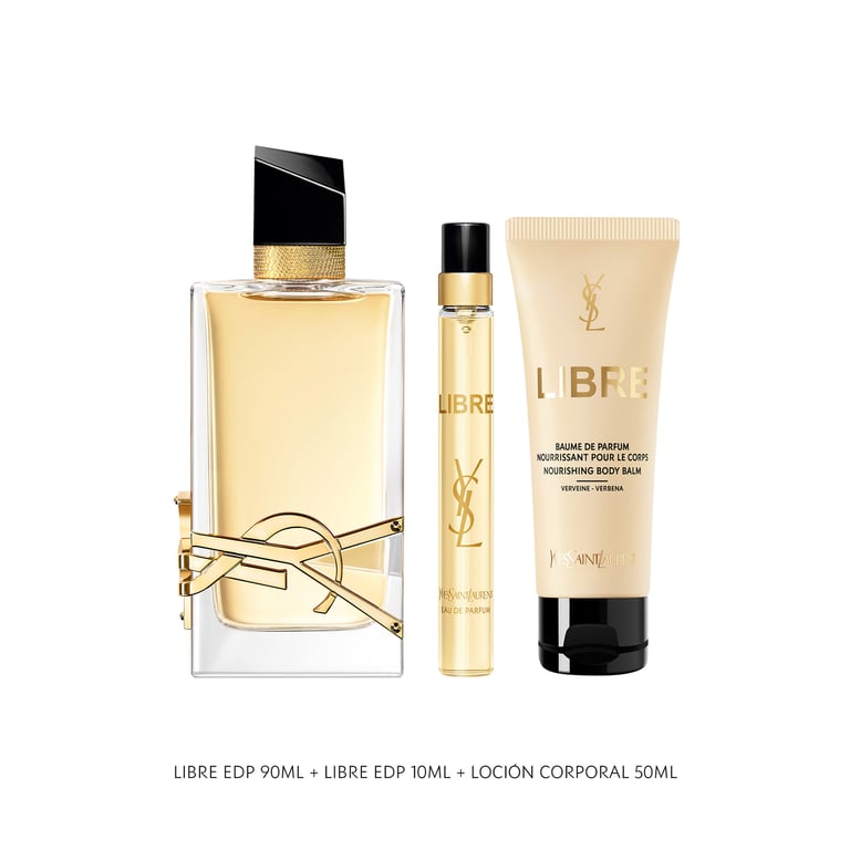 Libre EDP 90 ml + EDP Mini 10 ml + Body Balm 50 ml Pack von Yves Saint Laurent