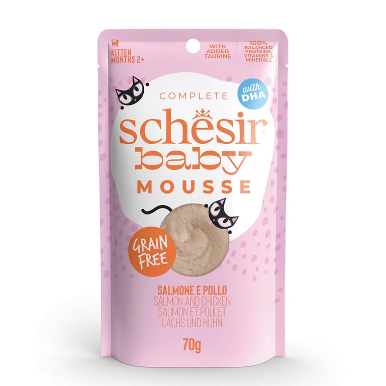 Baby Mousse Saumon Poulet Chaton