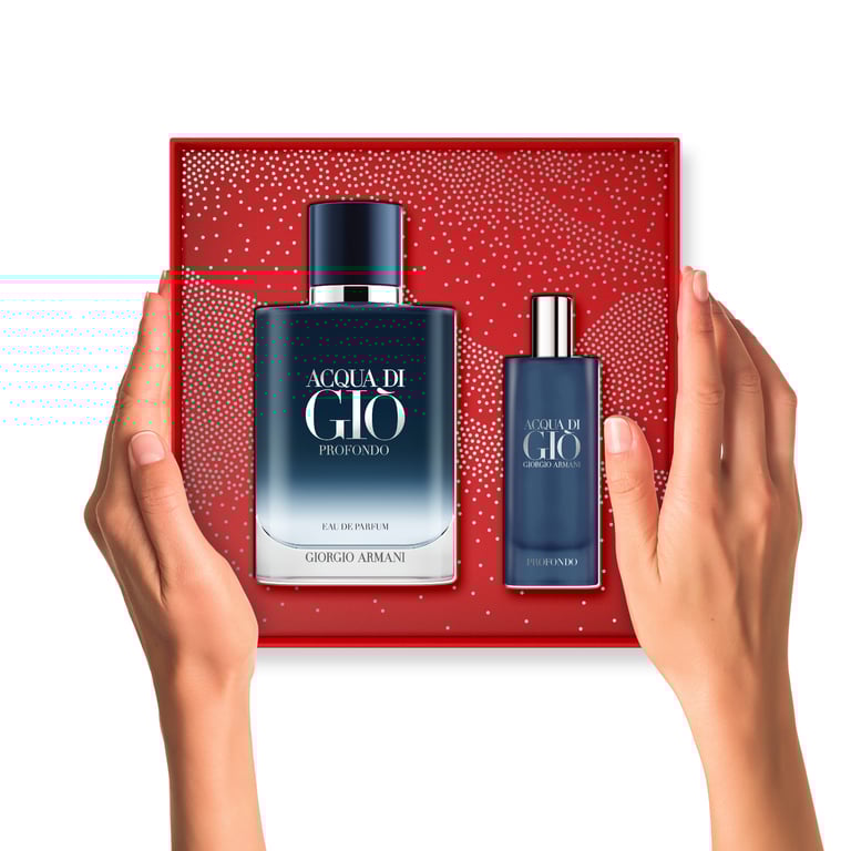 Acqua Di Gio Profondo EDP 100 ml + EDP Mini 15 ml Pack von Armani