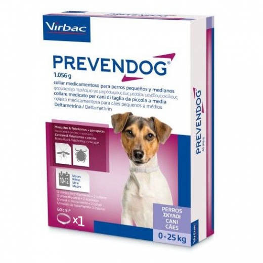 Prevendog Collar Antiparasitario 60 cm 0-25 kg