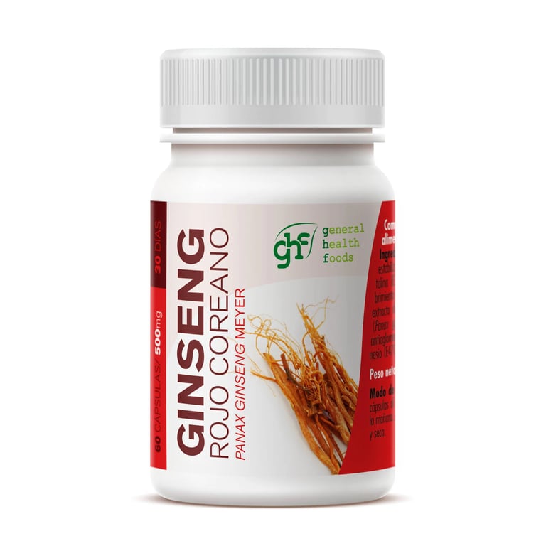 Panax Ginseng Rot Koreanisch 500 mg