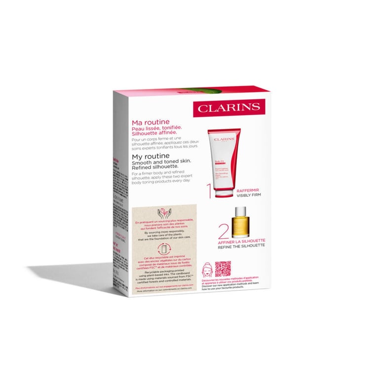 Body Fit Active 200 ml + Hulie Tonic 30 ml Lot de Clarins