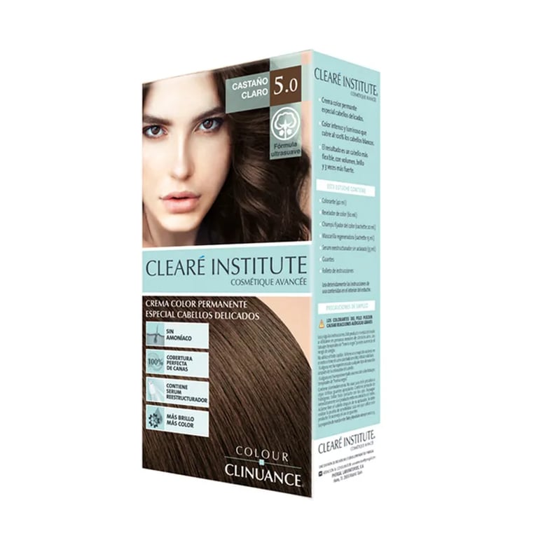 COLOUR CLINUANCE TINTE CABELLO DELICADO 5.0 CASTAÑO CLARO