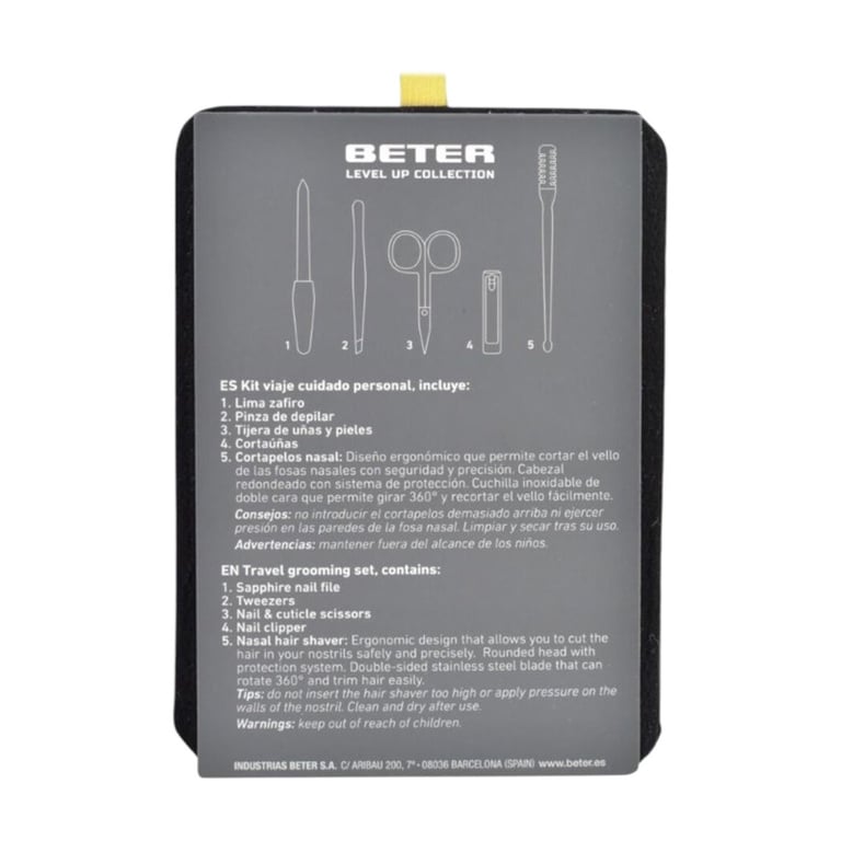 Level Up Beter Stay Ready Kit Set Manicura 5 Piezas de Beter