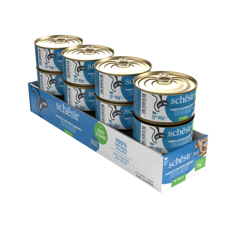 Cat Atún con Sardinas en Gelatina