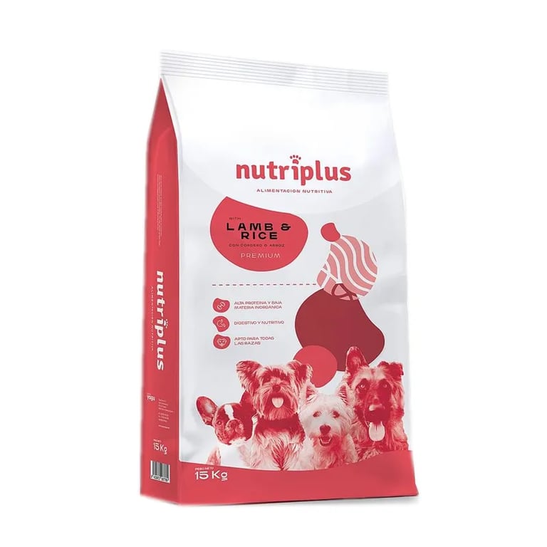 Pienso Perro Adulto Cordero Y Arroz Premium