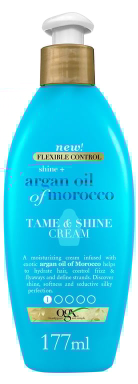 Tame & Shine Styling Hair Cream Argan Oil Of Morocco 177 ml