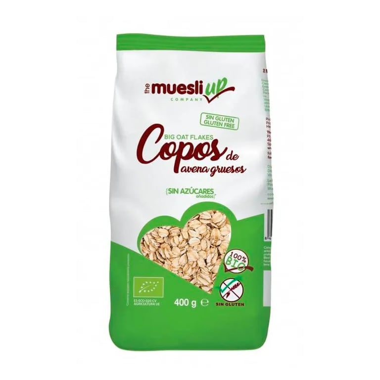 Flocons D’Avoine Épais Sans Gluten Bio