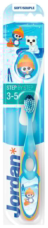 Enfants Brosse à Dent Souple 3-5 Ans de Jordan