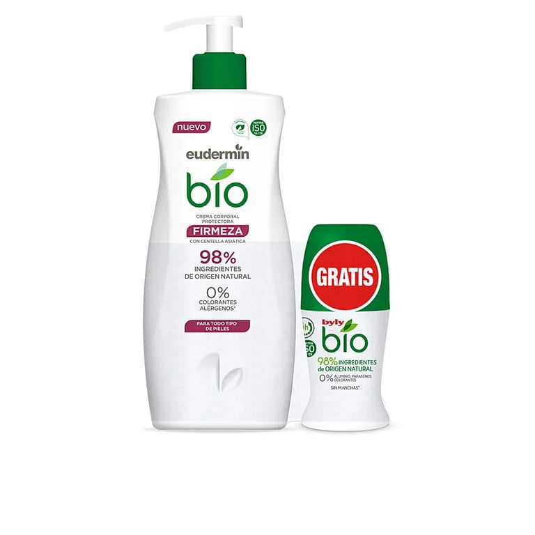 Bio Natural Crema Corporal Firmeza + Desodorante Roll-On
