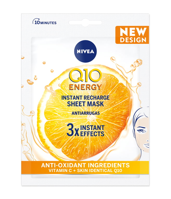 Q10 Energy Tissue Mask Anti-rides