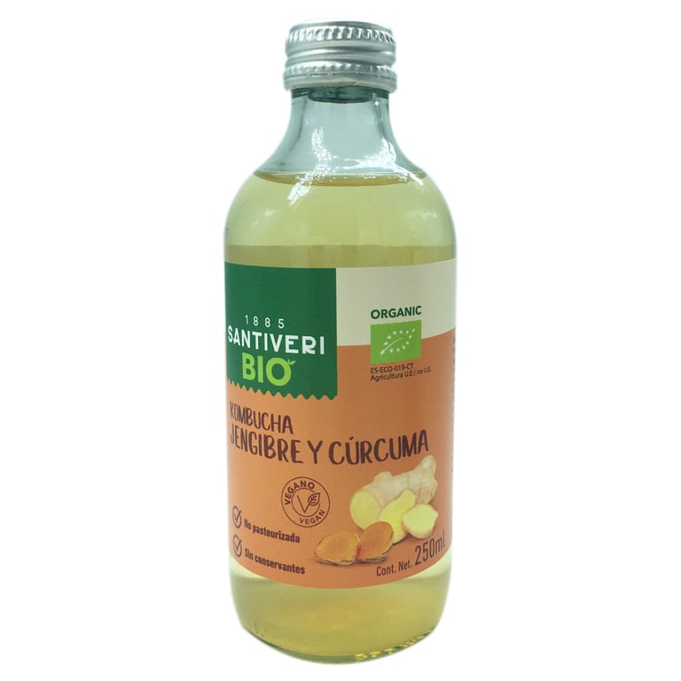 Kombucha Jengibre y Cúrcuma Bio