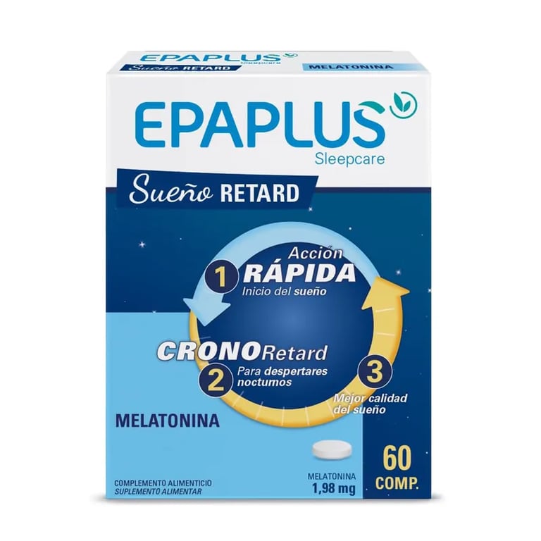 Epaplus Sleepcare Sueño Retard Melatonina 1,98 mg