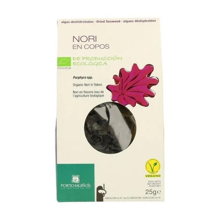 Alga Nori Em Flocos Desidratada Eco Vegan