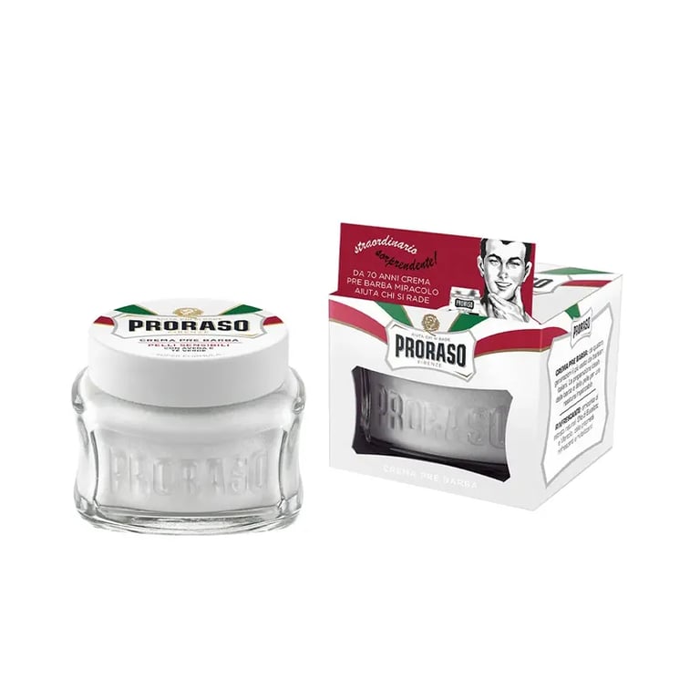 White Crema Pre Rasatura