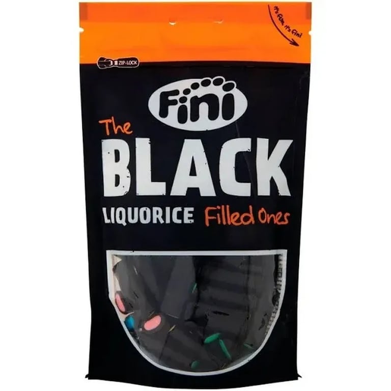 Regaliz Negro Taco Relleno