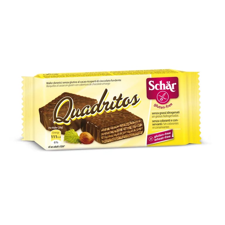 Quadritos Barquillos Sin Gluten