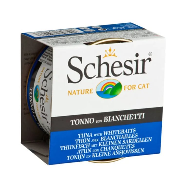 Comida Húmeda Para Gatos Atún Con Chanquetes 1 Lata De 85g