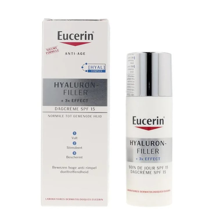 Hyaluron Filler Crème de Jour Peau Normale à Mixte SPF15+