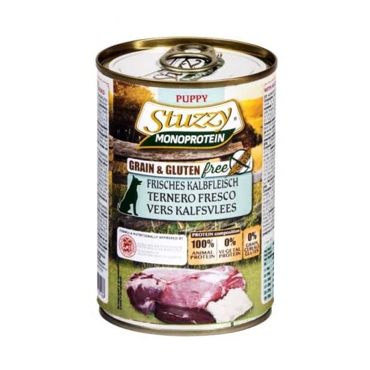 Dog Lata Monoprotein Ternera Para Cachorros 400g