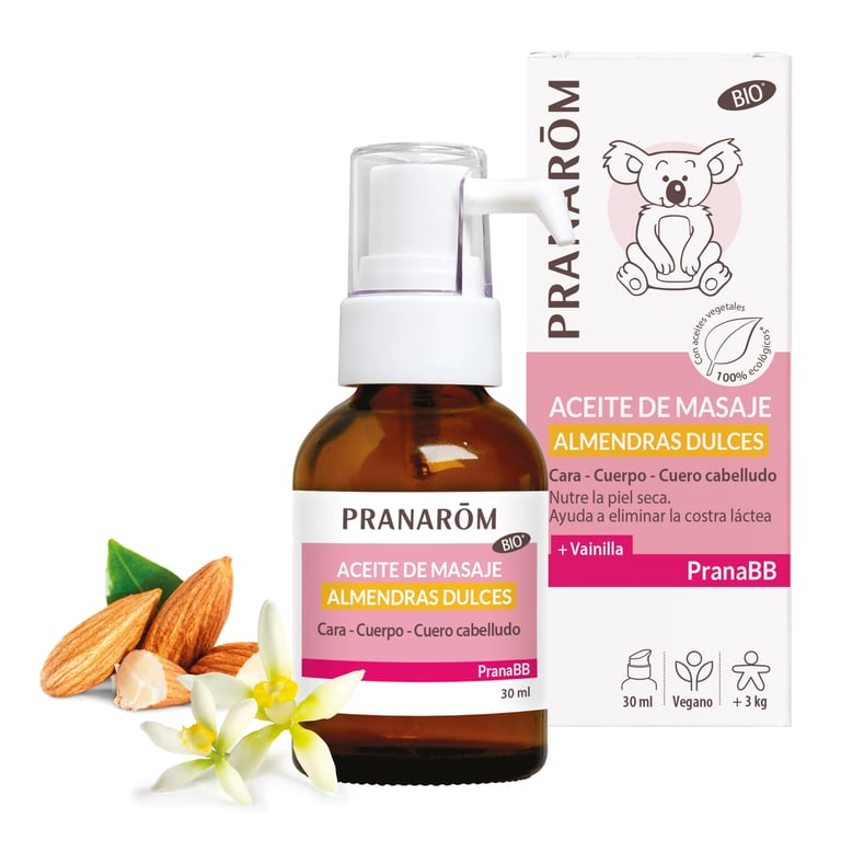Aceite de Masaje Almendras Dulces Bio 30ml