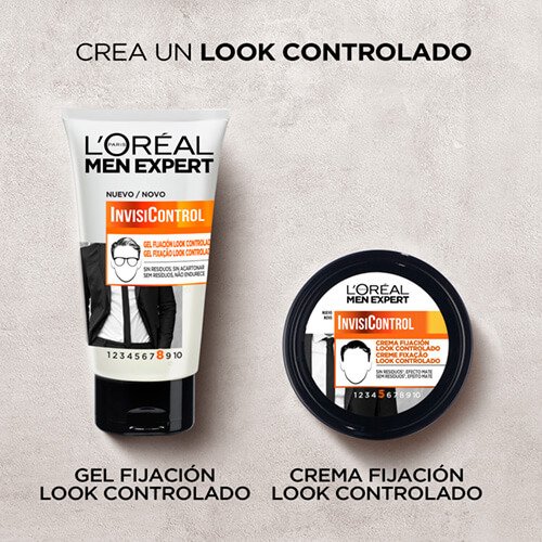 Men Expert Invisicontrol Crema Fijación Look Controlado 150 ml de L'Oreal Paris