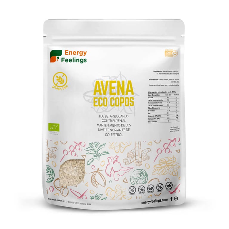 Bio-glutenfreie feine Haferflocken