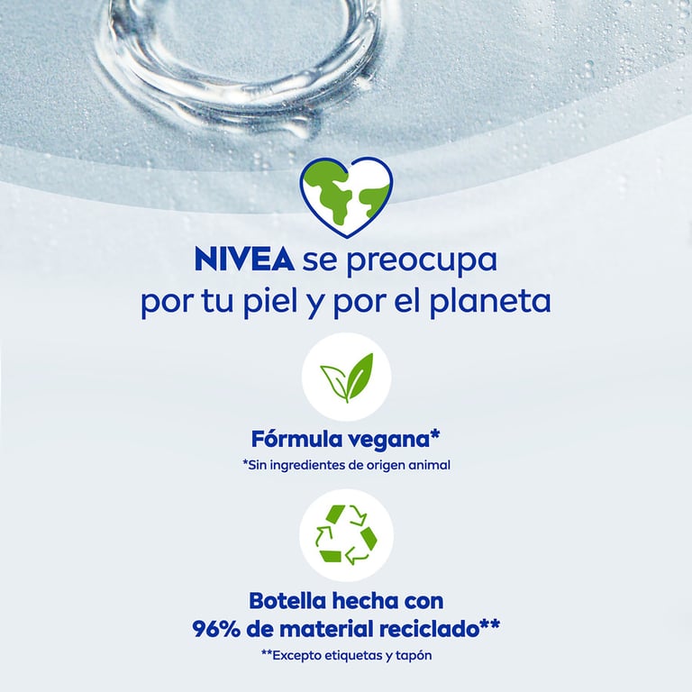 Démaquillant Visage Yeux Waterproof Double Action 125 ml de Nivea