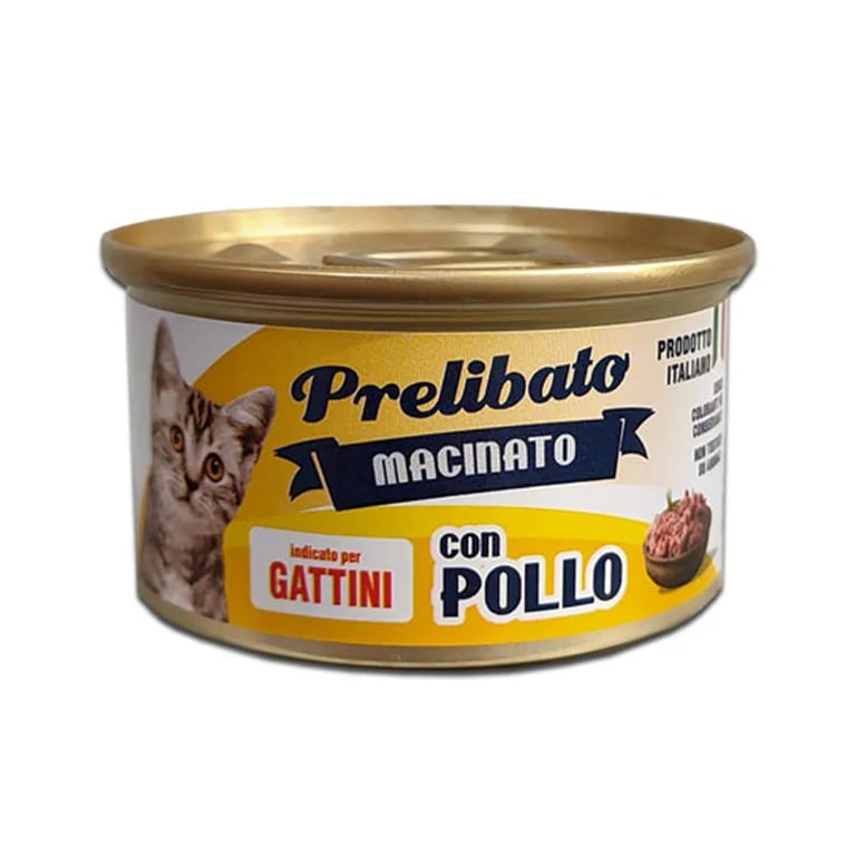 Prelibato Macinato Gato Kitten Pollo