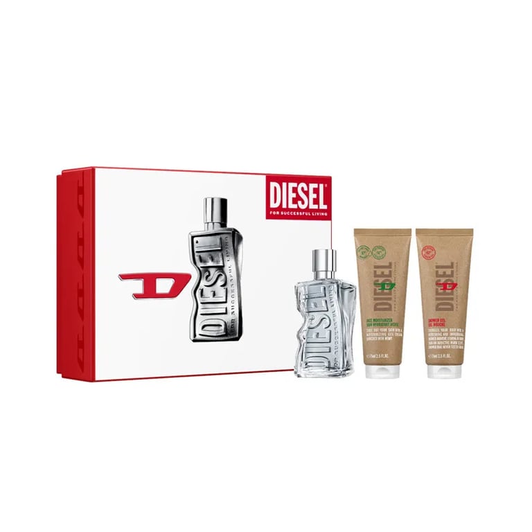 Diesel By D EDT 100 ml + Creme Facial 75 ml + Gel Duche 75 ml
