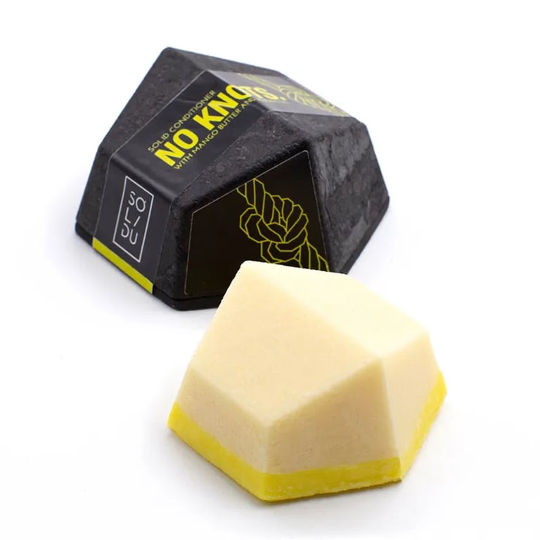 No Knots, Mango & Jojoba Detangling Hair Conditioner Bar