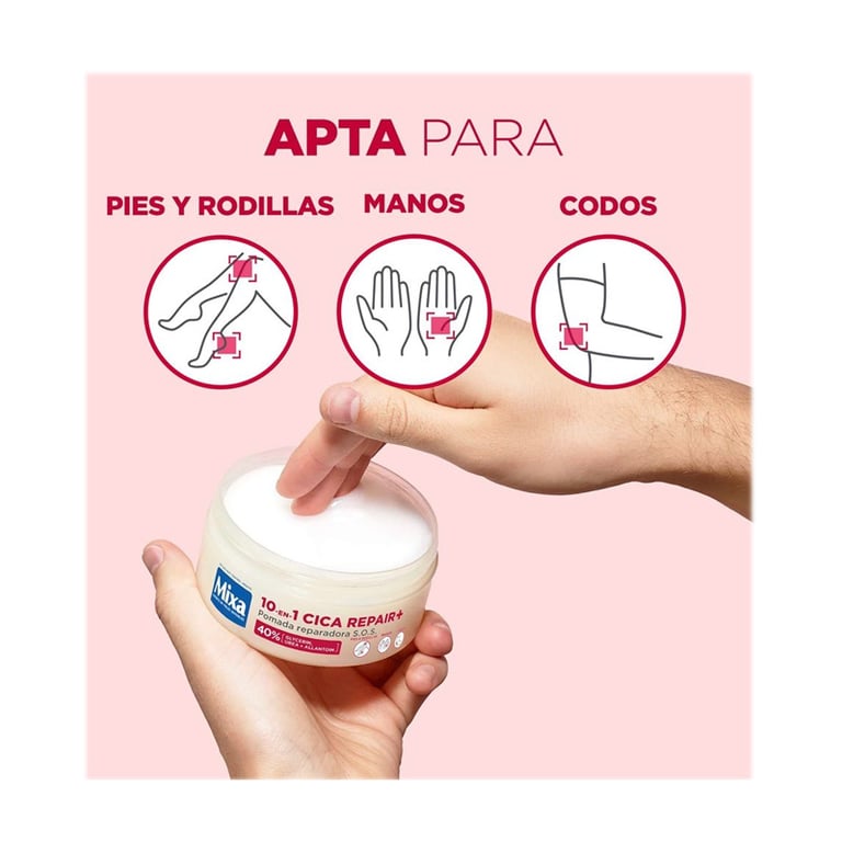 Urea 10 En 1 Cica Repair+ Pomada Reparadora 150 ml de Mixa