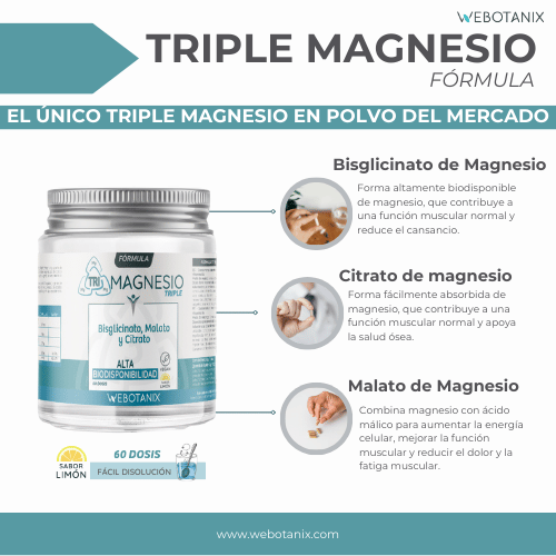 Triple Magnésium Formule Poudre - imagen 2 de 5