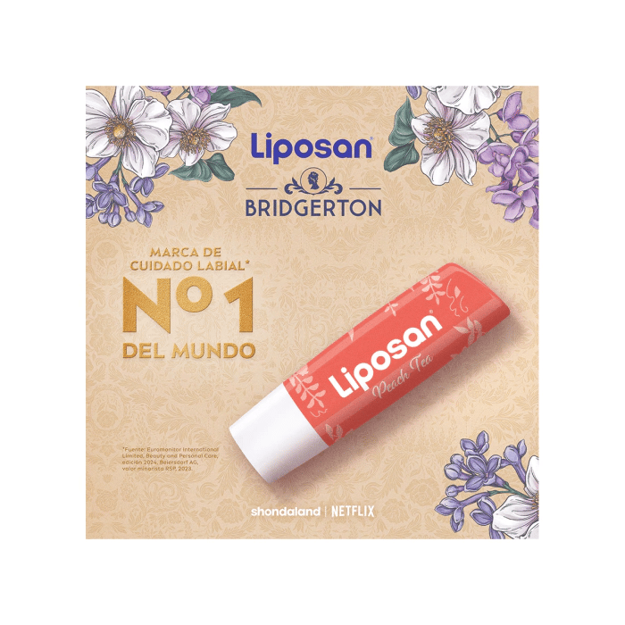 Bridgerton Bálsamo Labial Peach Tea 24h - imagen 7 de 9