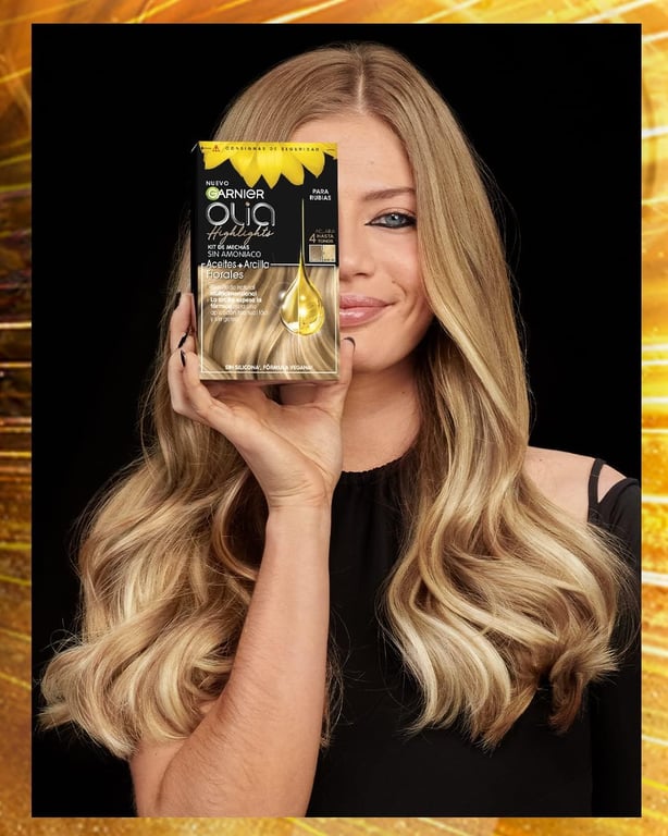 Olia Highlights #Rubio de Garnier