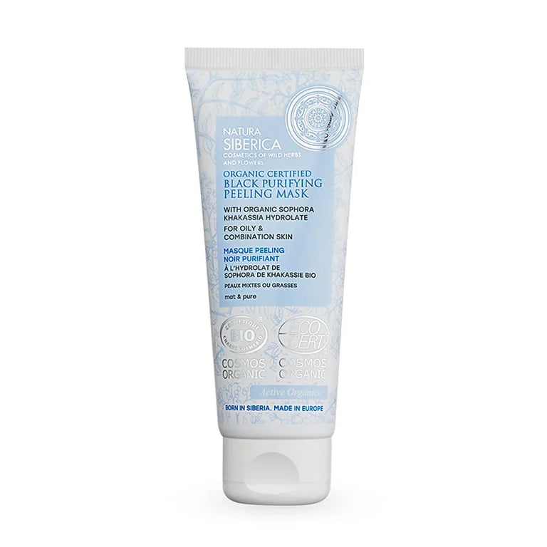 Maschera Esfoliante Nera Purificante Bio