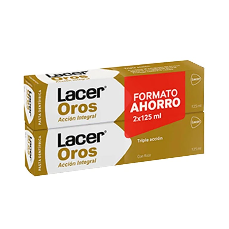 Lacer Oros Dentifricio Double Pack
