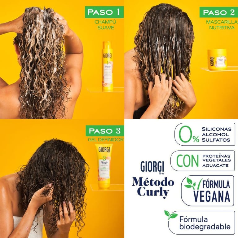 Sanftes Shampoo Curly 350 ml von Giorgi