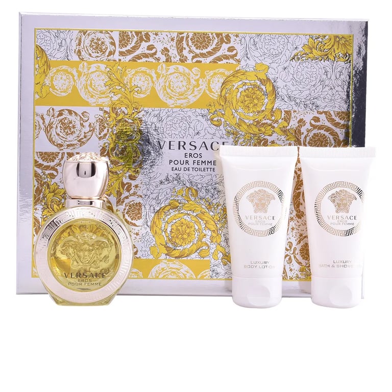 Eros Pour Femme Lote 3 Piezas EDT 50 ml