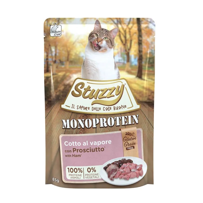 Cat Sobre Monoprotein Grain Free Jamón 85g