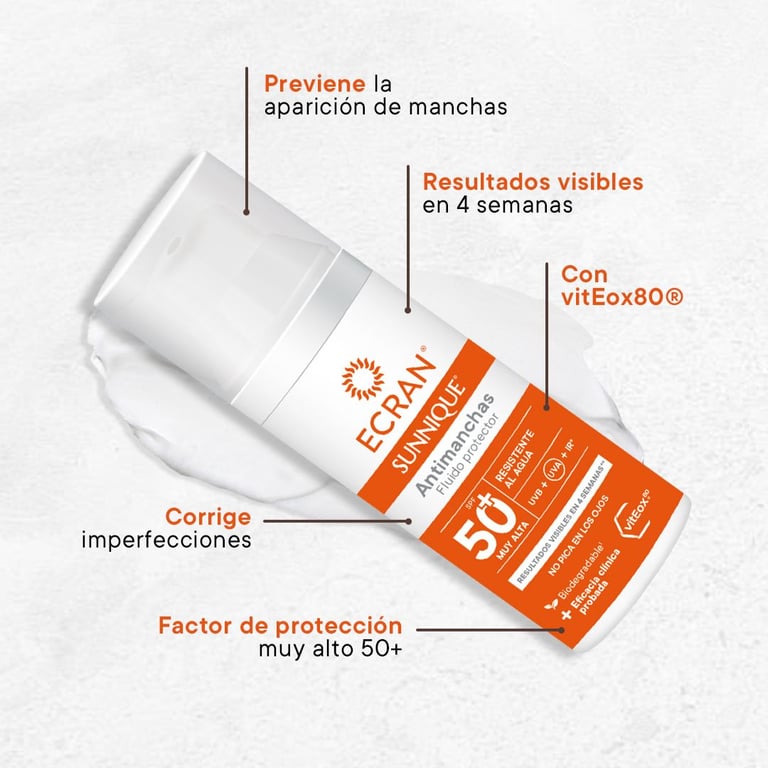 Sunnique Antimanchas Facial SPF50+ 50 ml de Ecran